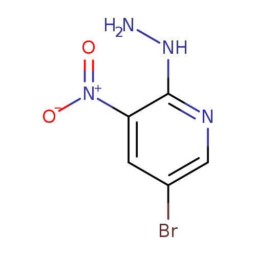 5-Bromo-2-hydrazinyl-3-nitropyridine
