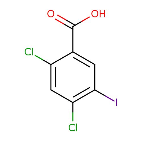 2,4-dichloro-5-iodobenzoic acid