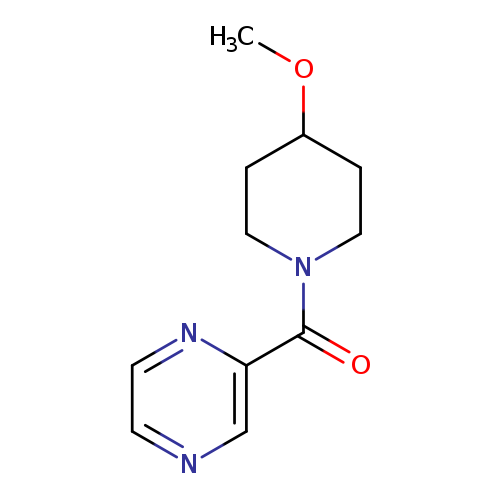 2-(4-methoxypiperidine-1-carbonyl)pyrazine