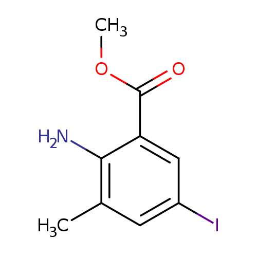 2-Amino-5-iodo-3-methylbenzoic Acid Methyl Ester