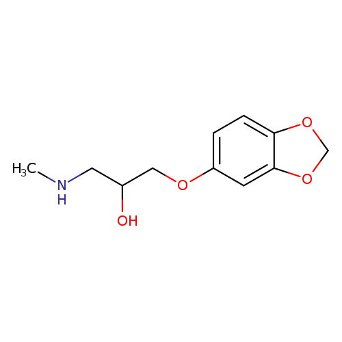 1-(1,3-dioxaindan-5-yloxy)-3-(methylamino)propan-2-ol
