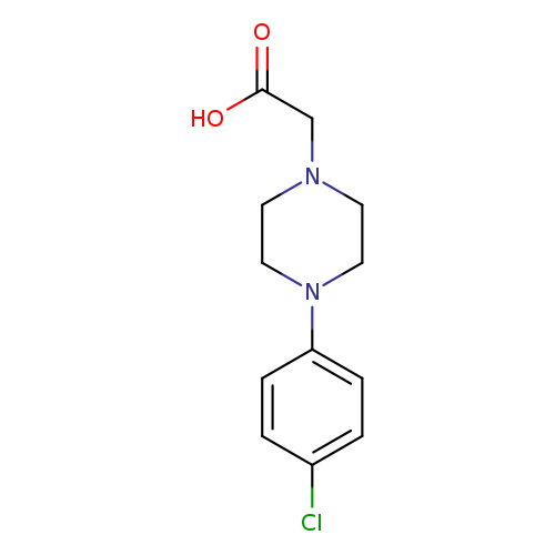 2-[4-(4-Chlorophenyl)piperazin-1-yl]acetic acid
