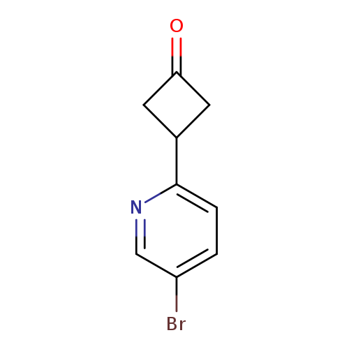3-(5-bromopyridin-2-yl)cyclobutan-1-one