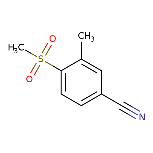4-Methanesulfonyl-3-methylbenzonitrile