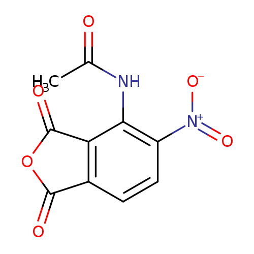 N-(5-Nitro-1,3-dioxo-1,3-dihydroisobenzofuran-4-yl)acetamide