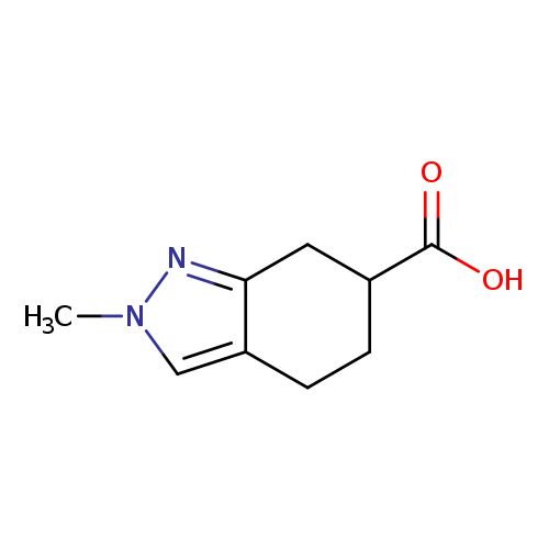 2-Methyl-4,5,6,7-tetrahydro-2h-indazole-6-carboxylic acid