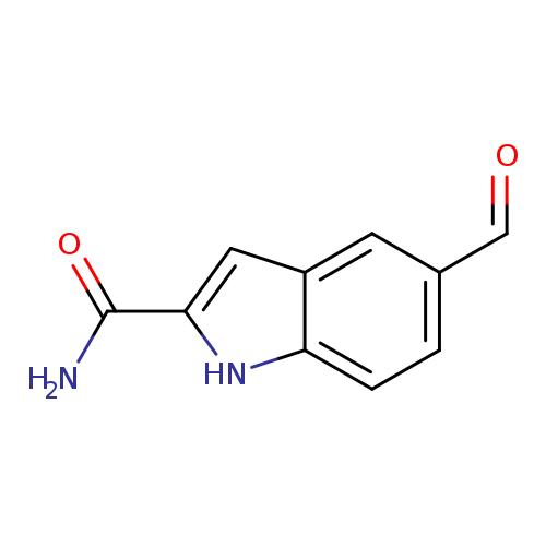 5-formyl-1H-indole-2-carboxamide