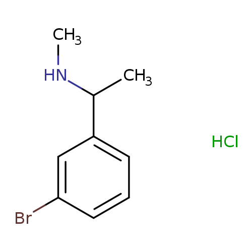 1-(3-Bromophenyl)-N-methylethanaminehydrochloride
