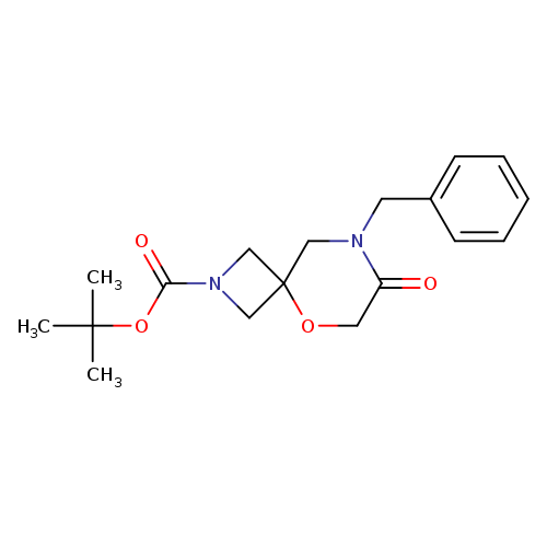 tert-Butyl 8-benzyl-7-oxo-5-oxa-2,8-diazaspiro[3.5]nonane-2-carboxylate