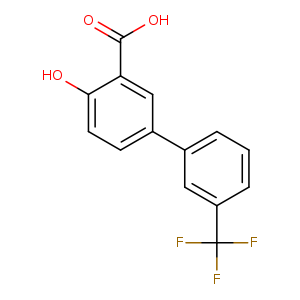 4-Hydroxy-3'-(trifluoromethyl)-[1,1'-biphenyl]-3-carboxylic acid