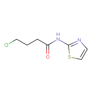 4-CHLORO-N-(1,3-THIAZOL-2-YL)BUTANAMIDE