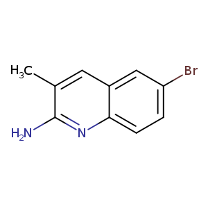 2-Quinolinamine, 6-bromo-3-methyl-