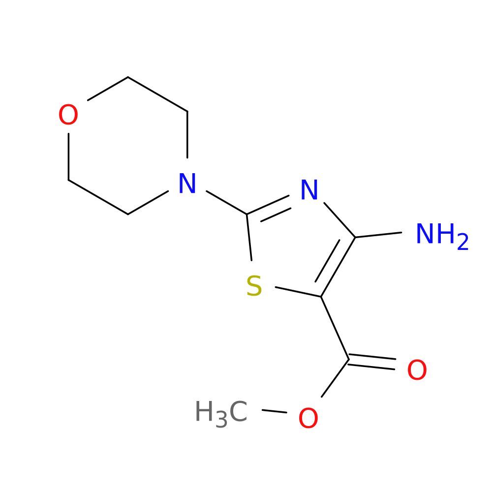 methyl 4-amino-2-morpholino-1,3-thiazole-5-carboxylate