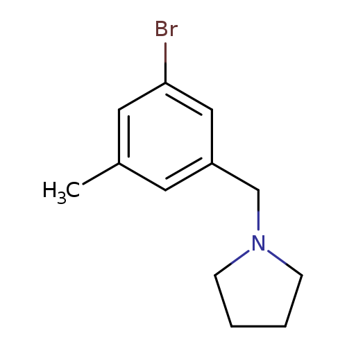 1-(3-Bromo-5-methylbenzyl)pyrrolidine