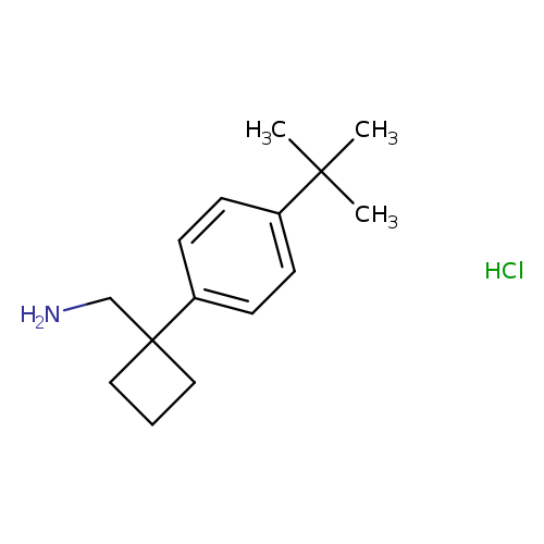 [1-(4-tert-butylphenyl)cyclobutyl]methanamine hydrochloride