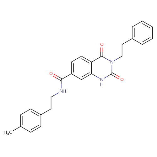 N-[2-(4-methylphenyl)ethyl]-2,4-dioxo-3-(2-phenylethyl)-1,2,3,4-tetrahydroquinazoline-7-carboxamide