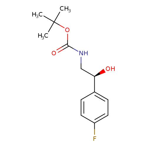 tert-butyl N-[(2S)-2-(4-fluorophenyl)-2-hydroxyethyl]carbamate