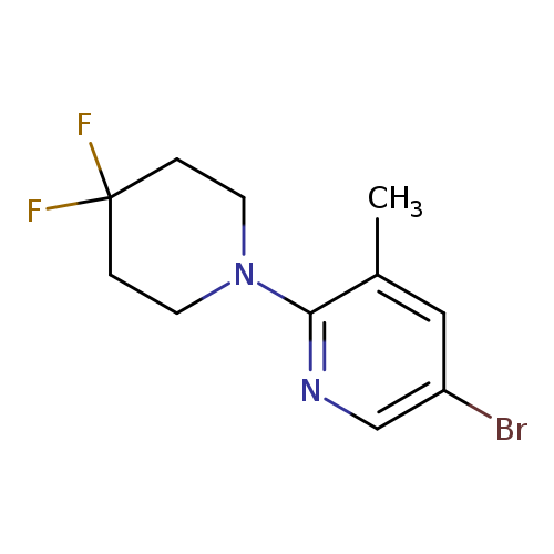 5'-Bromo-4,4-difluoro-3'-methyl-3,4,5,6-tetrahydro-2H-[1,2']bipyridinyl