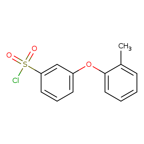 [3-(2-Methylphenoxy)phenyl]sulfonyl chloride