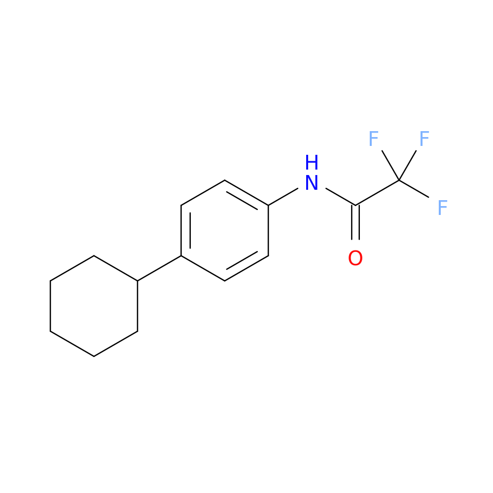 N-(4-Cyclohexylphenyl)-2,2,2-trifluoroacetamide