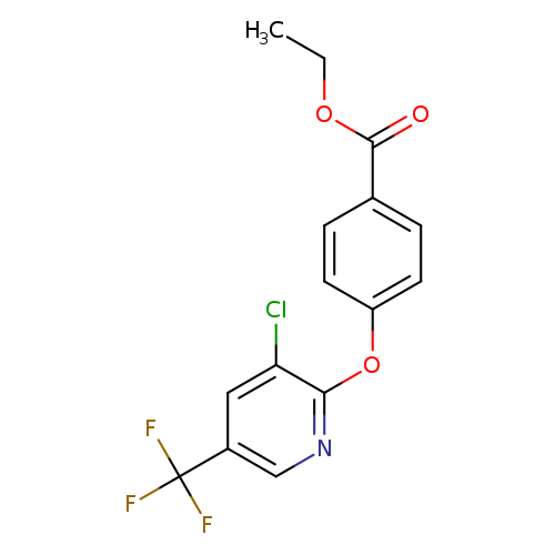 Ethyl 4-((3-chloro-5-(trifluoromethyl)pyridin-2-yl)oxy)benzoate