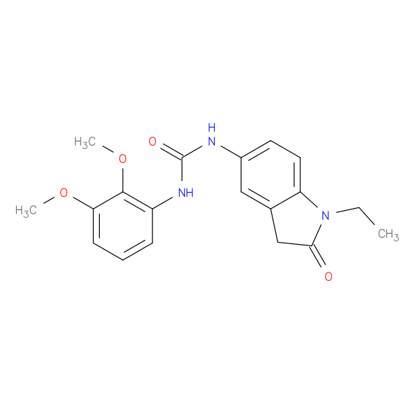 1-(2,3-dimethoxyphenyl)-3-(1-ethyl-2-oxo-2,3-dihydro-1H-indol-5-yl)urea