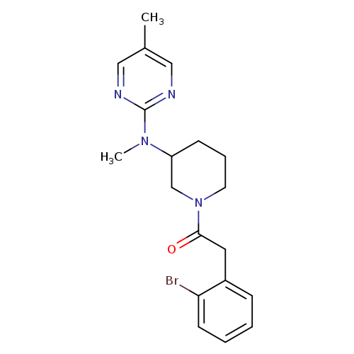 2-(2-bromophenyl)-1-{3-[methyl(5-methylpyrimidin-2-yl)amino]piperidin-1-yl}ethan-1-one