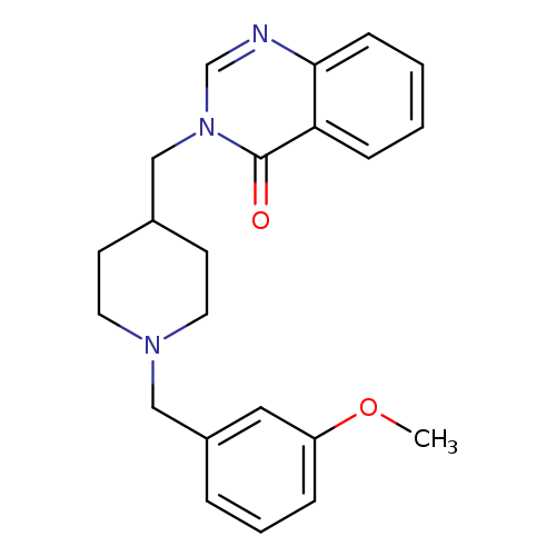 3-({1-[(3-methoxyphenyl)methyl]piperidin-4-yl}methyl)-3,4-dihydroquinazolin-4-one