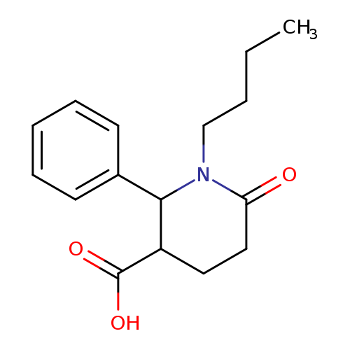 1-butyl-6-oxo-2-phenylpiperidine-3-carboxylic acid