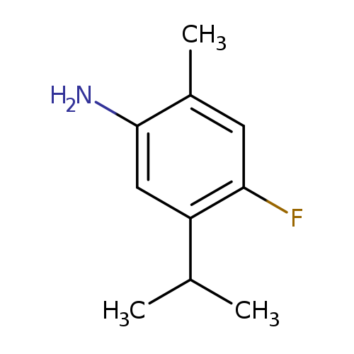 4-fluoro-2-methyl-5-(propan-2-yl)aniline