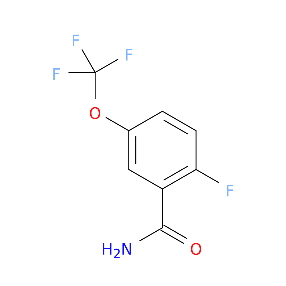 2-Fluoro-5-(trifluoromethoxy)benzamide