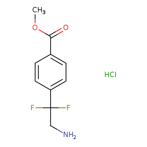 methyl4-(2-amino-1,1-difluoroethyl)benzoatehydrochloride