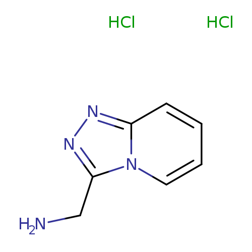 ([1,2,4]triazolo[4,3-a]pyridin-3-ylmethyl)amine dihydrochloride