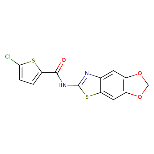 5-chloro-N-{4,6-dioxa-10-thia-12-azatricyclo[7.3.0.0^{3,7}]dodeca-1(9),2,7,11-tetraen-11-yl}thiophene-2-carboxamide