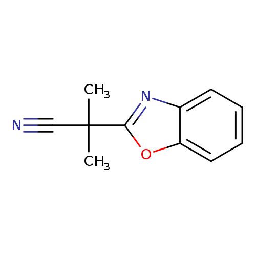 2-Benzoxazoleacetonitrile, α,α-dimethyl-