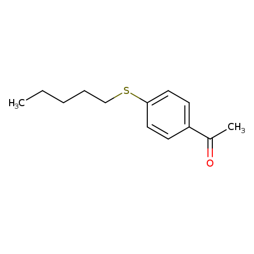 1-[4-(pentylsulfanyl)phenyl]ethanone