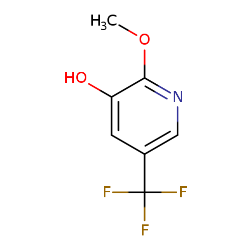 3-Hydroxy-2-methoxy-5-(trifluoromethyl)pyridine