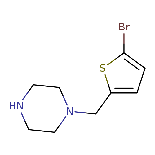 1-[(5-Bromothien-2-yl)methyl]piperazine