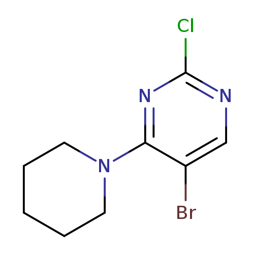 5-Bromo-2-chloro-4-(piperidin-1-yl)pyrimidine