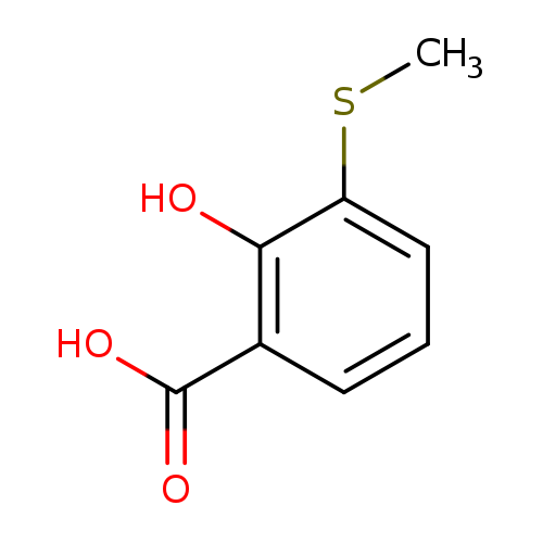 2-Hydroxy-3-(methylthio)benzoic acid