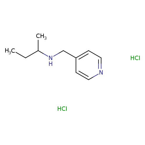 (butan-2-yl)[(pyridin-4-yl)methyl]amine dihydrochloride