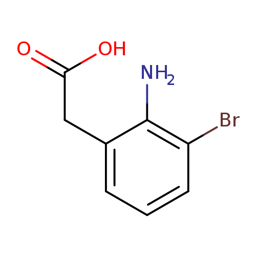 2-(2-Amino-3-bromophenyl)acetic acid