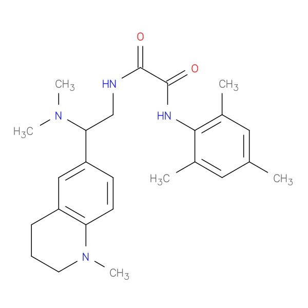 N'-[2-(dimethylamino)-2-(1-methyl-1,2,3,4-tetrahydroquinolin-6-yl)ethyl]-N-(2,4,6-trimethylphenyl)ethanediamide