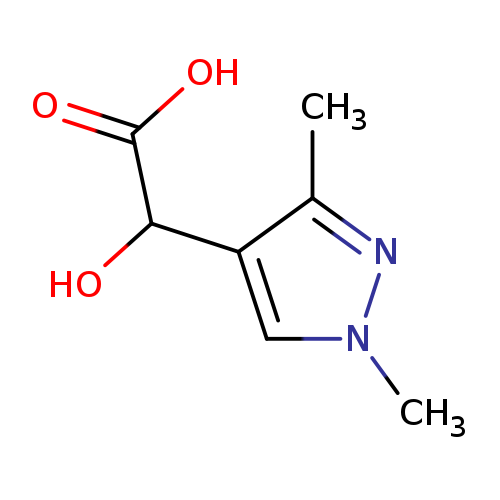 2-(1,3-dimethyl-1H-pyrazol-4-yl)-2-hydroxyacetic acid