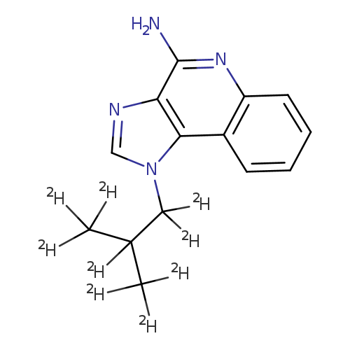 1-(2-(methyl-d3)propyl-1,1,2,3,3,3-d6)-1H-imidazo[4,5-c]quinolin-4-amine