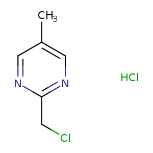 Pyrimidine, 2-(chloromethyl)-5-methyl-, hydrochloride (1:1)