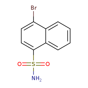 4-bromo-naphthalene-1-sulfonic acid amide