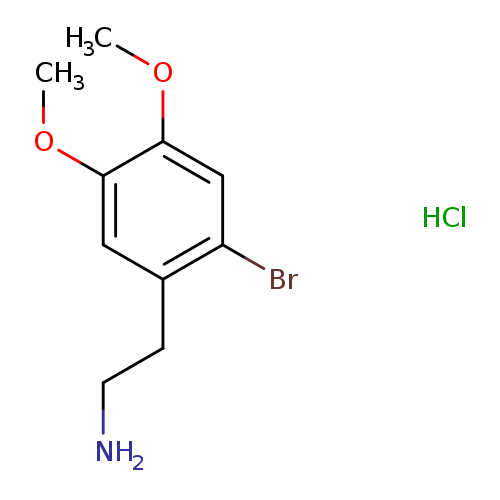 2-(2-bromo-4,5-dimethoxyphenyl)ethan-1-amine hydrochloride