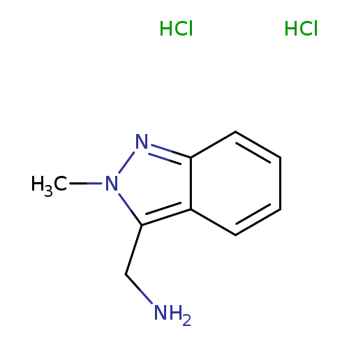 1-(2-methyl-2H-indazol-3-yl)methanamine dihydrochloride