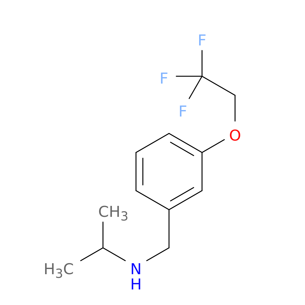 isopropyl[3-(2,2,2-trifluoroethoxy)benzyl]amine